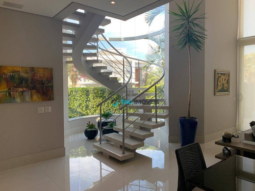 Imagem 14 de 30 de Casa Com 4 Dormitórios À Venda, 399 M² Por R$ 3.500.000 - Residencial Sainte Helene - Campinas/sp - Ca1331