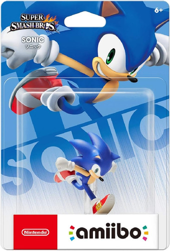 Amiibo Sonic Super Smash Bros Serie Nuevo Y Sellado