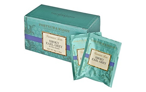 Británica Té, Ahumado Earl Grey, 25 Bolsitas De Té De Count 