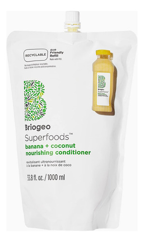 Briogeo Superfoods Acondicionador Nutritivo De Platano + Coc