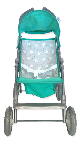 Cochecito Paraguita 4 Ruedas Muñeca Grande T126e Cuby Full