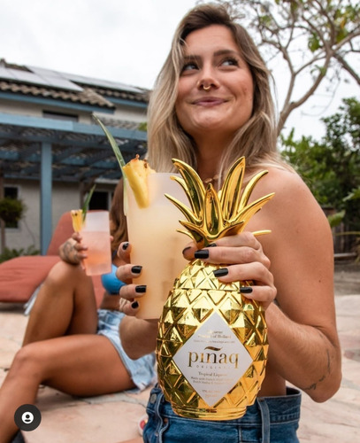 Licor De Holanda Piñaq Gold Plaza Serrano