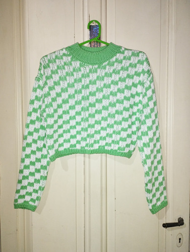 Sweater A Cuadros Primark Talle Small Nuevo