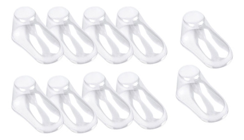 10x Vitrina De Árbol De Zapatos De Bebé Transparente,