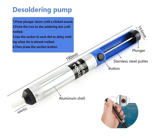 . Pistola De Soldadura Automática For Estaño 60w 110v A