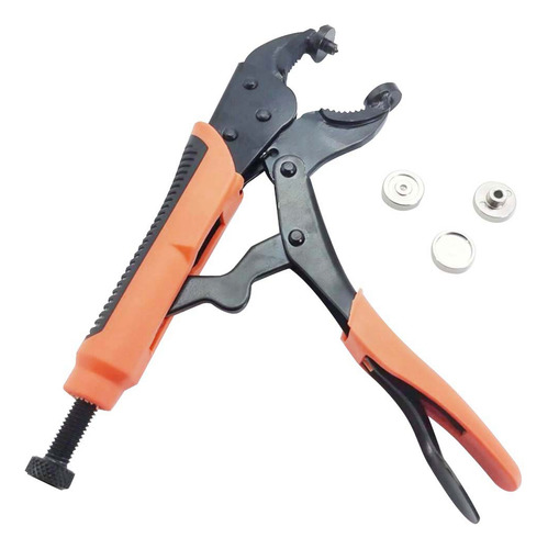 Kit De Alicates Ajustables Snap Fastener Para Botones A Pres