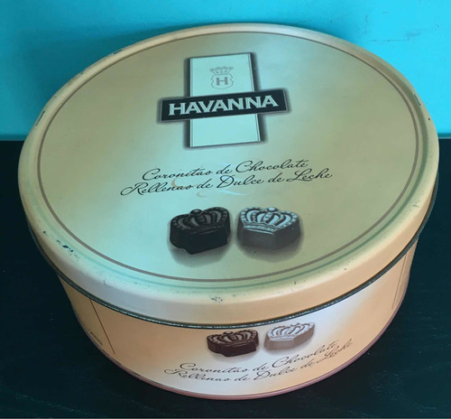 Lata Chocolates Havanna - Coronitas - Vacia !!!! Unica