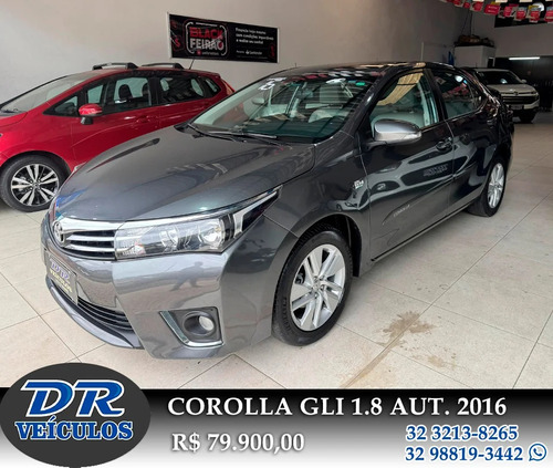 Toyota Corolla 1.8 GLI 16V FLEX 4P AUTOMÁTICO