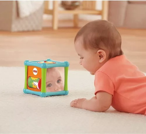 Fisher Price Cubo Para Bebes Animalitos Actividades