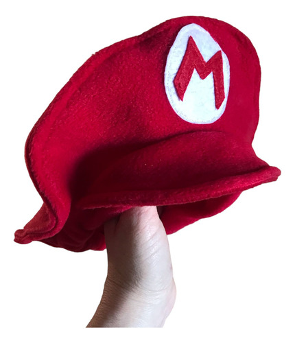 Gorro De Mario Bros Personalizado Disfraz