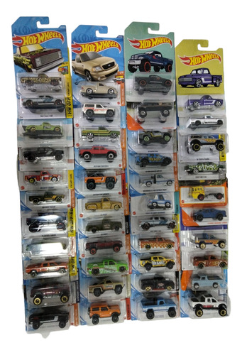 Hot Wheels Lote 43 Pzas Varias Camionetas