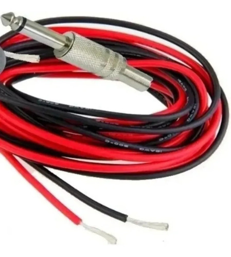 Pack 2 Cables Para Bafle Plug A Pelado 10 Metros Profesional