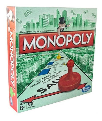 Imagen 1 de 2 de Juego De Mesa Monopoly Modular Hasbro Original 6 Jugadores