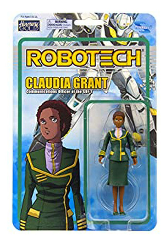 Muñeco, Figura De Acción Toynami Robotech Claudia Grant Figu