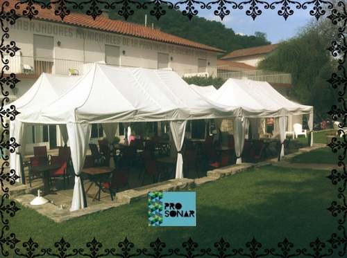 Alquiler De Calefactores, Carpas, Gazebos,ventiladores, Dj