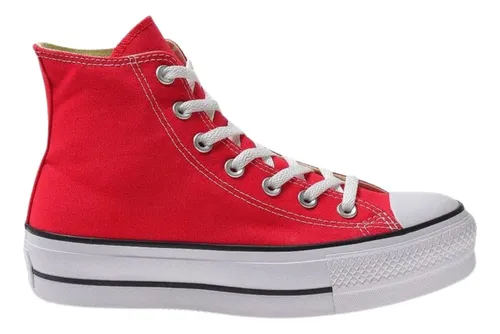 Tênis All Star Converse Cano Alto Plataforma Original + Nf