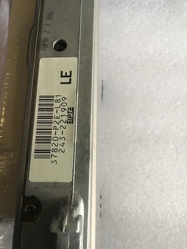 Computadora Ecu Ecm Motor Toyota Civic 2001 37820 P2e L81 (Usado)