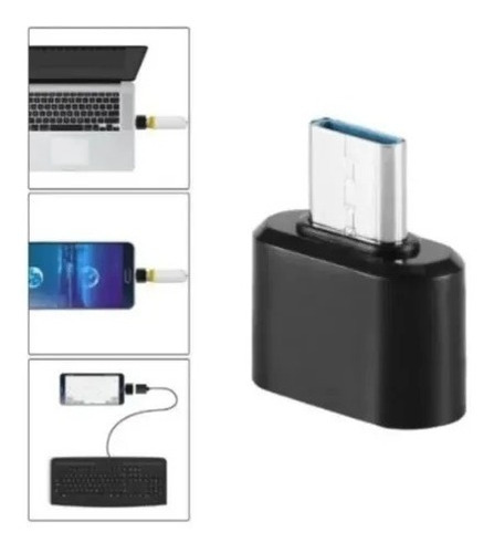 Mini Adaptador Otg Usb Tipo C A Usb Hembra (usb Tipo A)