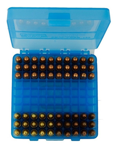 P-100-9-24 Caja P/ Municiones Calibre 9mm, 21mm, Case Gard