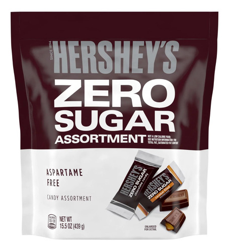 Hershey's Zero Sugar Chocolates Americanos Bolsa 439 Gramos