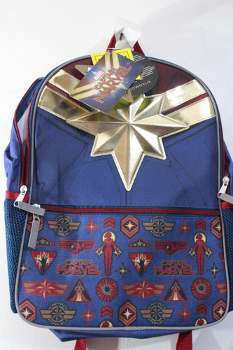 Bolso Marvel Capitana Marvel  America Original Usa 43x32