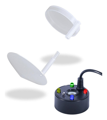 Generador De Niebla Ultrasónico Usb De 4 Led Con Protector,