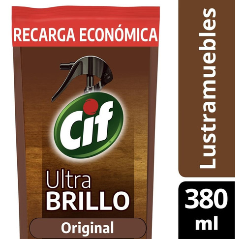 Limpiador Cif Ultra Brillo Original 380ml