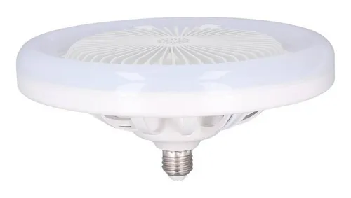Ventilador De Techo Con Luz Led 36w 3 Niveles Diginet Estructura Blanco Aspas Blanco Diámetro 25 Cm