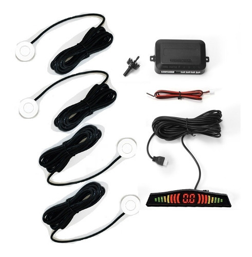 Kit De Pantalla Led Automática Para Detector De Automóviles Color Blanco