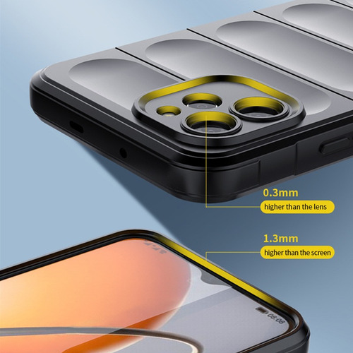 Funda Para Huawei Nova Y61 De Silicona Blanda Con Película D
