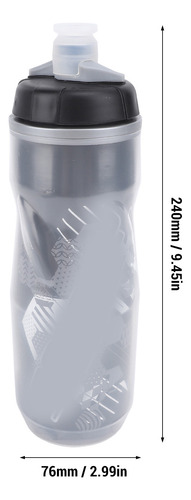 Botella De Agua Deportiva Portátil De Doble Capa De Gran Cap