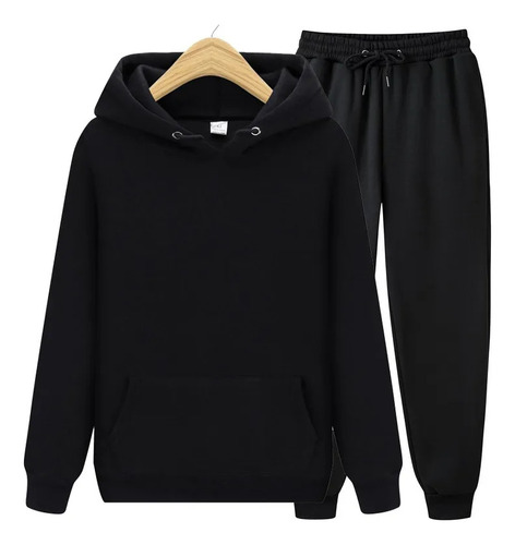 Conjunto De Sudadera Con Capucha Y Pantalones Para Hombre Y