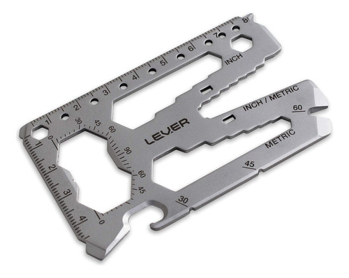 Lever Gear Toolcard Pro - 40 In 1 Credit Card Multitool. Sle