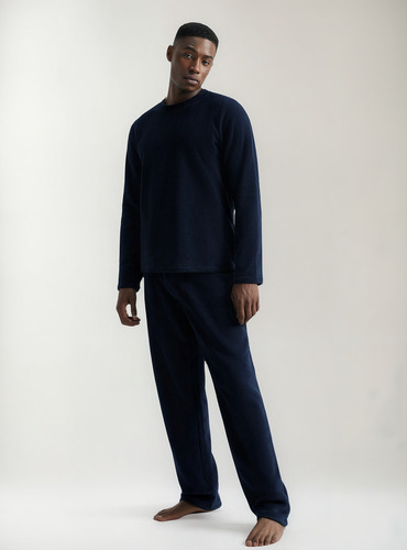 Pijama Masculino Em Fleecê Máximo Conforto Hering Original
