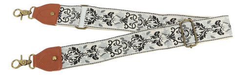 Correa De Cámara Bordada, Engrosada, Estilo Bohemio, Floral