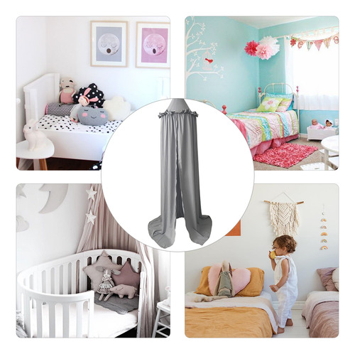 Carpa Con Dosel Princess Bed: Decoración Con Volantes Y Play
