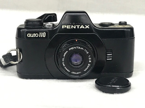 Câmera Pentax Auto 110 Super Slr(conjunto)-coleção.