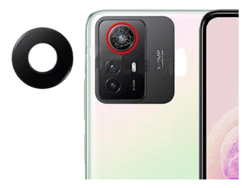 Lente Cristal Camara Trasera Xiaomi Redmi Note 12s 4g