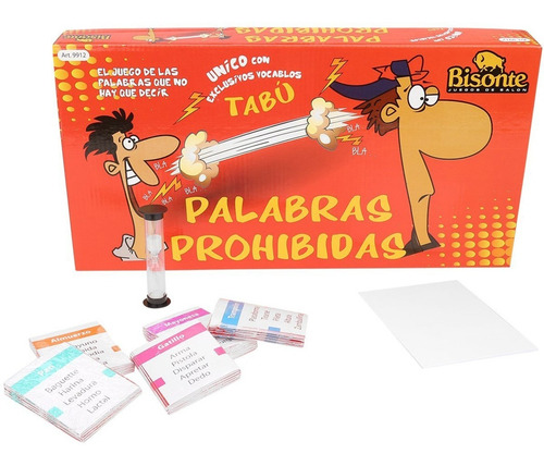 Palabras Prohibidas Juego De Mesa Para Adultos Bisonte Local