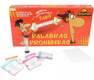 Palabras Prohibidas Juego De Mesa Tabu Para Adultos Bisonte