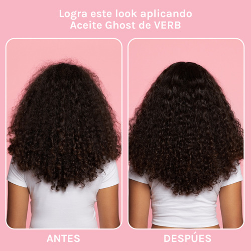 Set Capilar Verb Ghost Shampoo Acondicionador Aceite 770ml