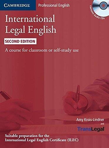 International Legal English Student S Book With Audio Cd  3
