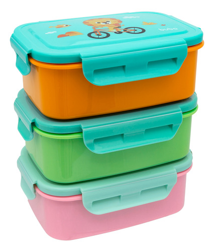 Bento Box Infantil Buba Cor Laranja