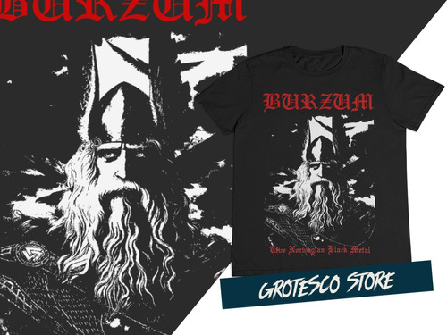 Camiseta Black Metal Burzum C4