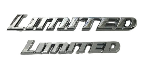 Imagen 3 de 8 de Sticker Adhesivo Insignia Limited Tuning Auto .x1 Chica L116
