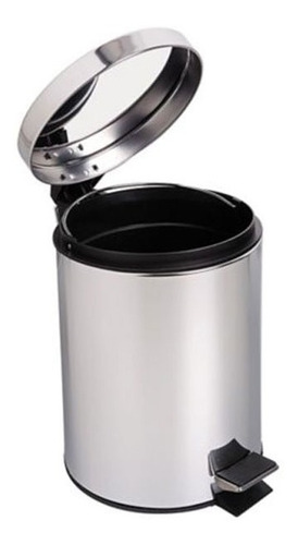 MAKREL® Papelera de plástico con diseño moderno para cocina oficina baño 5 litros
