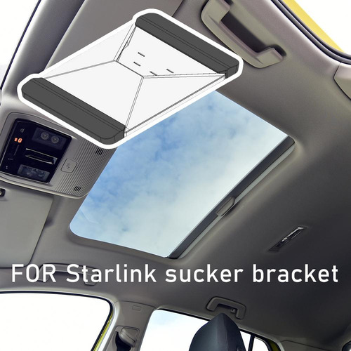 Suporte Para Starlink Mini Com Ventosas Para Carro E Vidro