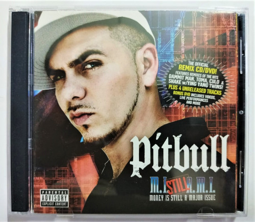 Pitbull Money Is Still A Major Issue Cd + Dvd Usa Exc. Cond.