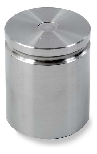 1207 3 Lb Class F Stainless Steel Test Weight With No C...