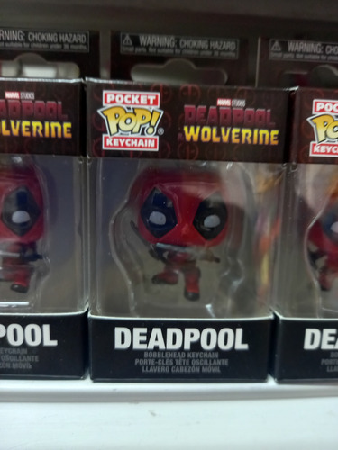 Funko Pop! Pocket Keychain Marvel Deadpool & Wolverine
